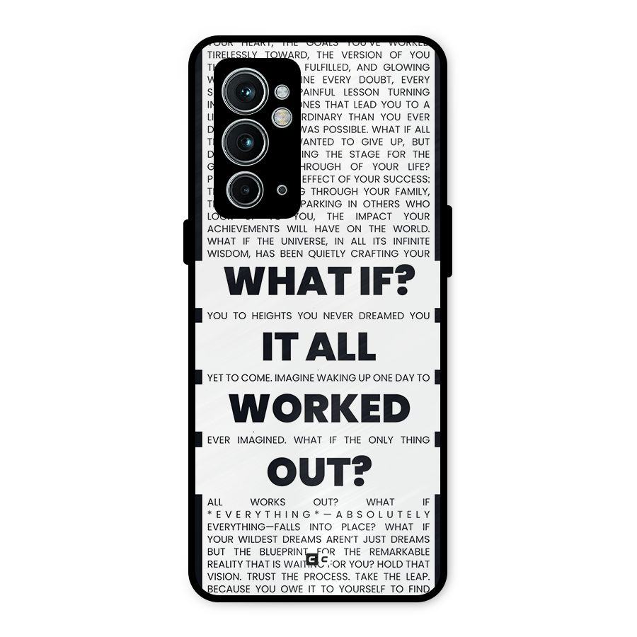 What If Metal Back Case for OnePlus 9RT 5G