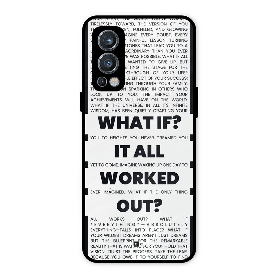 What If Metal Back Case for OnePlus Nord 2 5G
