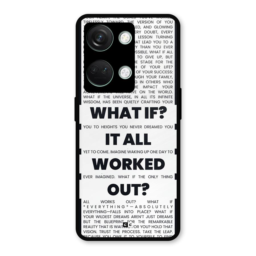 What If Metal Back Case for OnePlus Nord 3