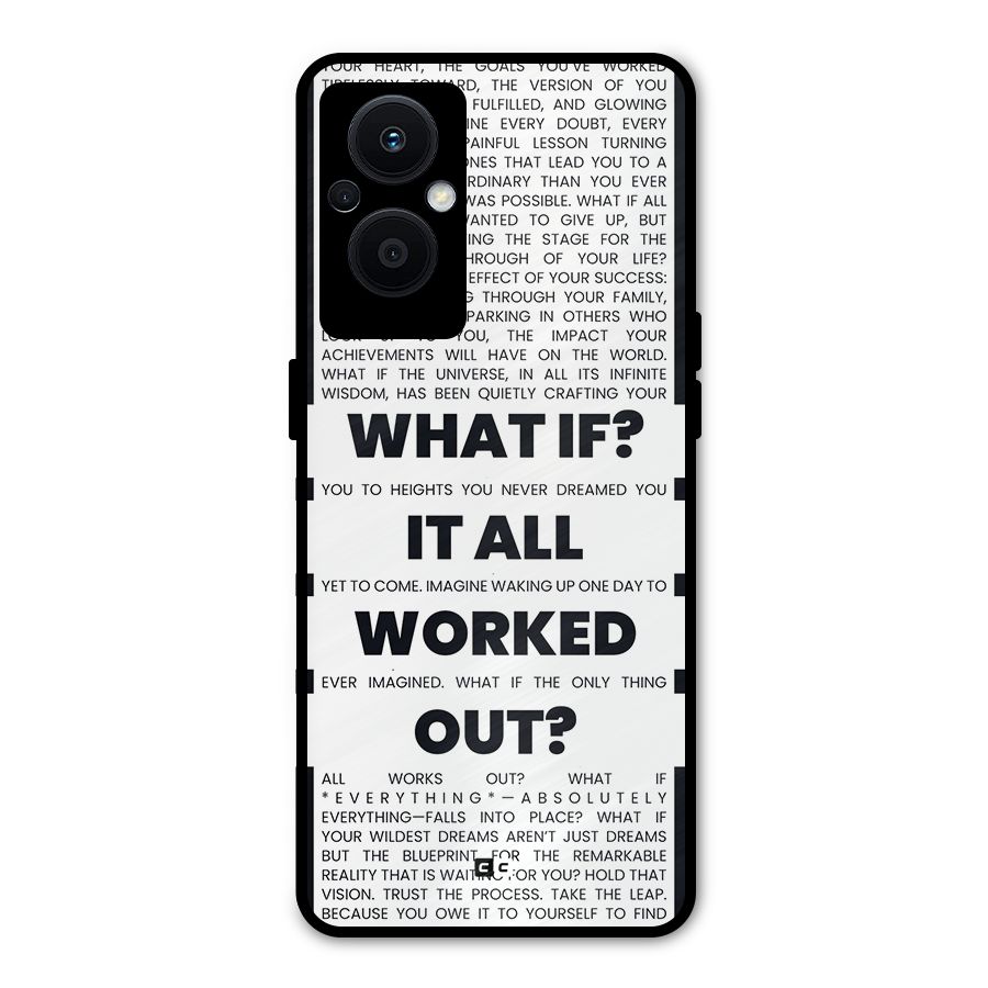 What If Metal Back Case for Oppo F21 Pro 5G