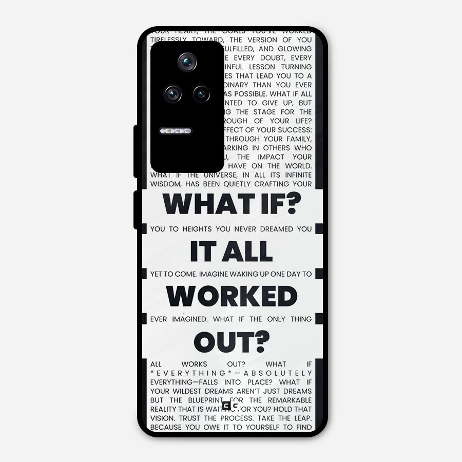 What If Metal Back Case for Poco F4 5G