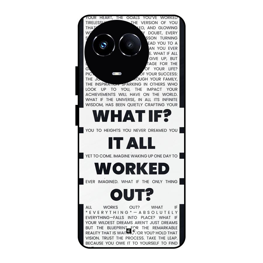 What If Metal Back Case for Realme 11 5G