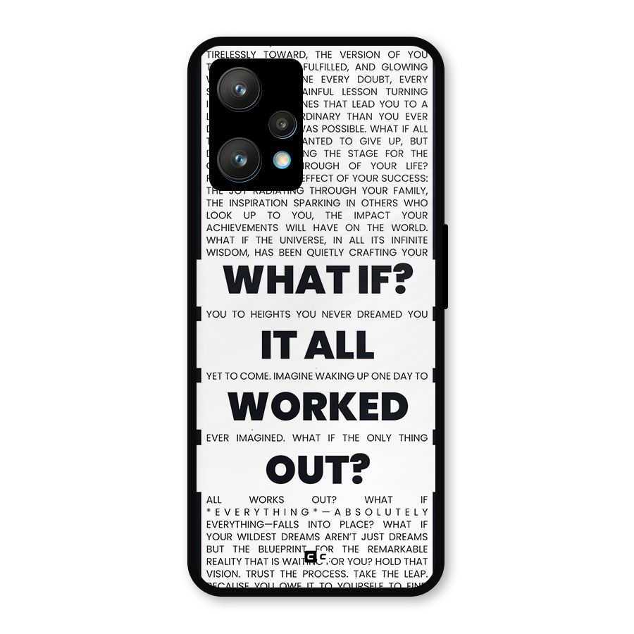 What If Metal Back Case for Realme 9 Pro Plus 5G