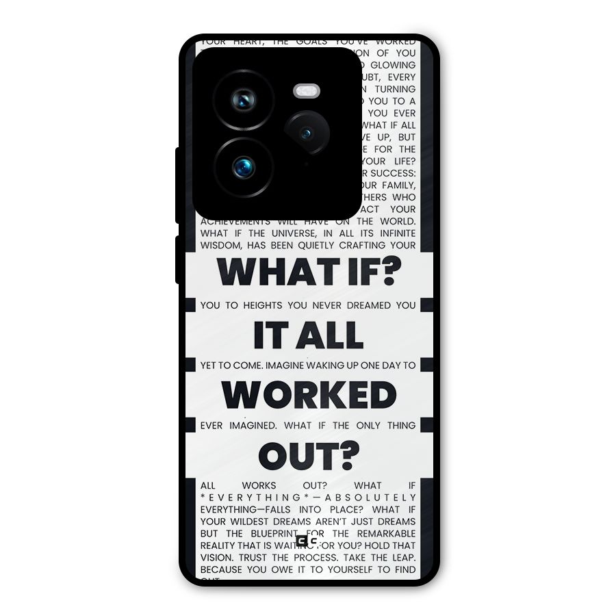 What If Metal Back Case for Realme GT 7 Pro