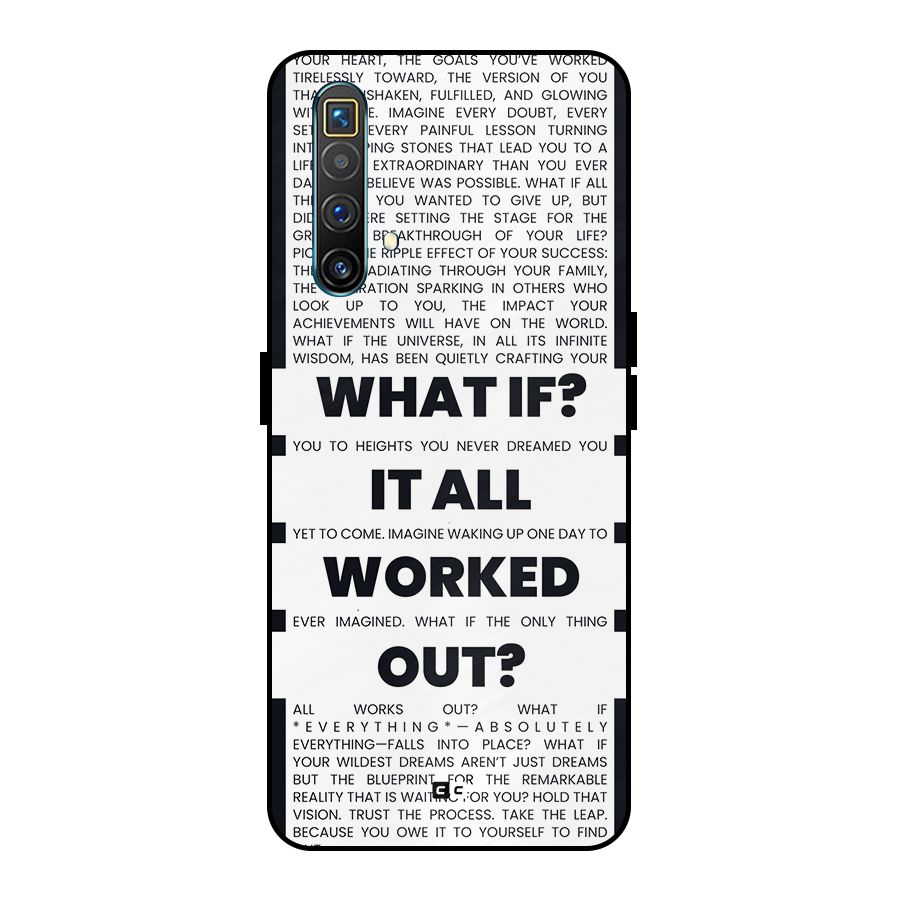 What If Metal Back Case for Realme X3 SuperZoom