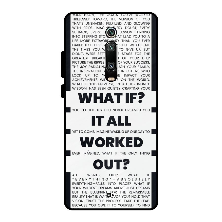 What If Metal Back Case for Redmi K20 Pro