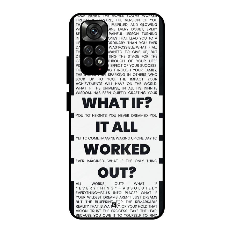 What If Metal Back Case for Redmi Note 11 Pro