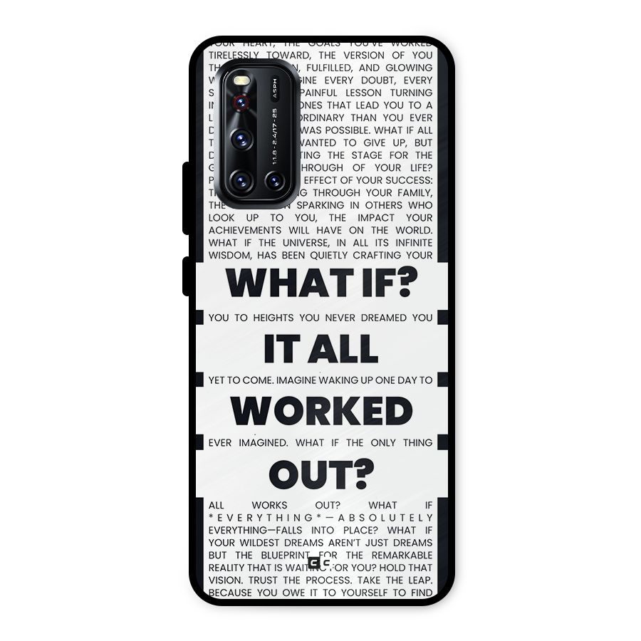 What If Metal Back Case for Vivo V19
