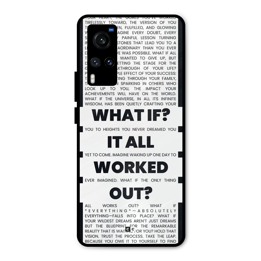 What If Metal Back Case for Vivo X60