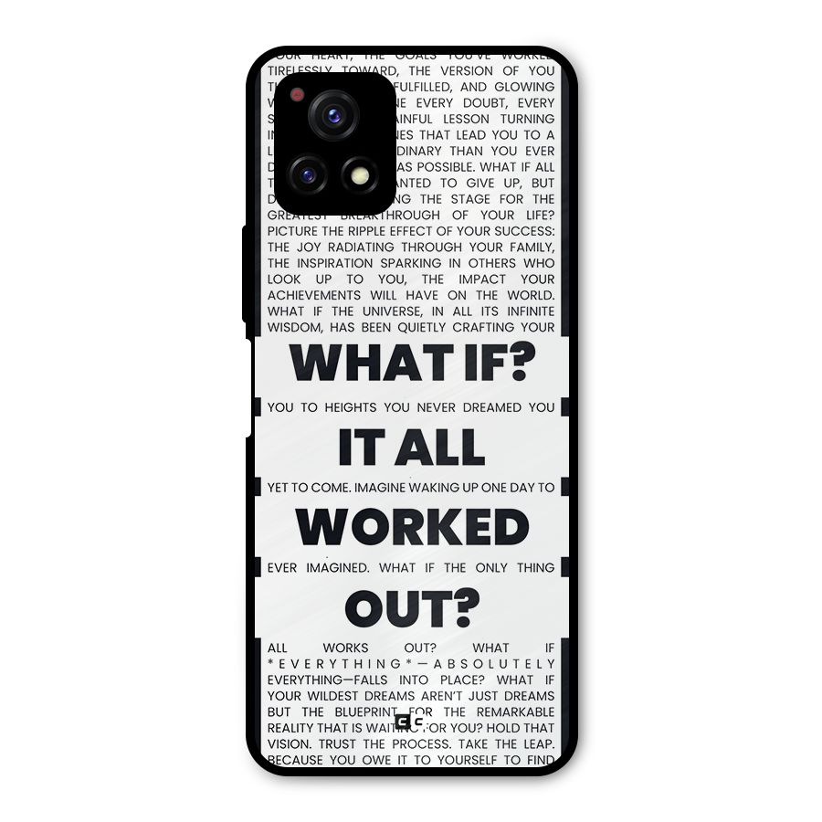 What If Metal Back Case for Vivo Y72 5G