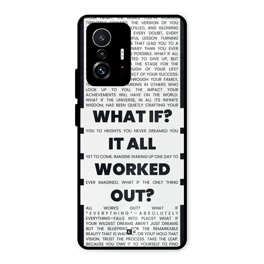 What If Metal Back Case for Xiaomi 11T Pro