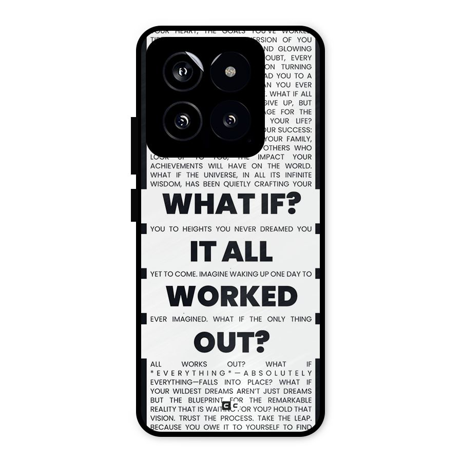 What If Metal Back Case for Xiaomi 14