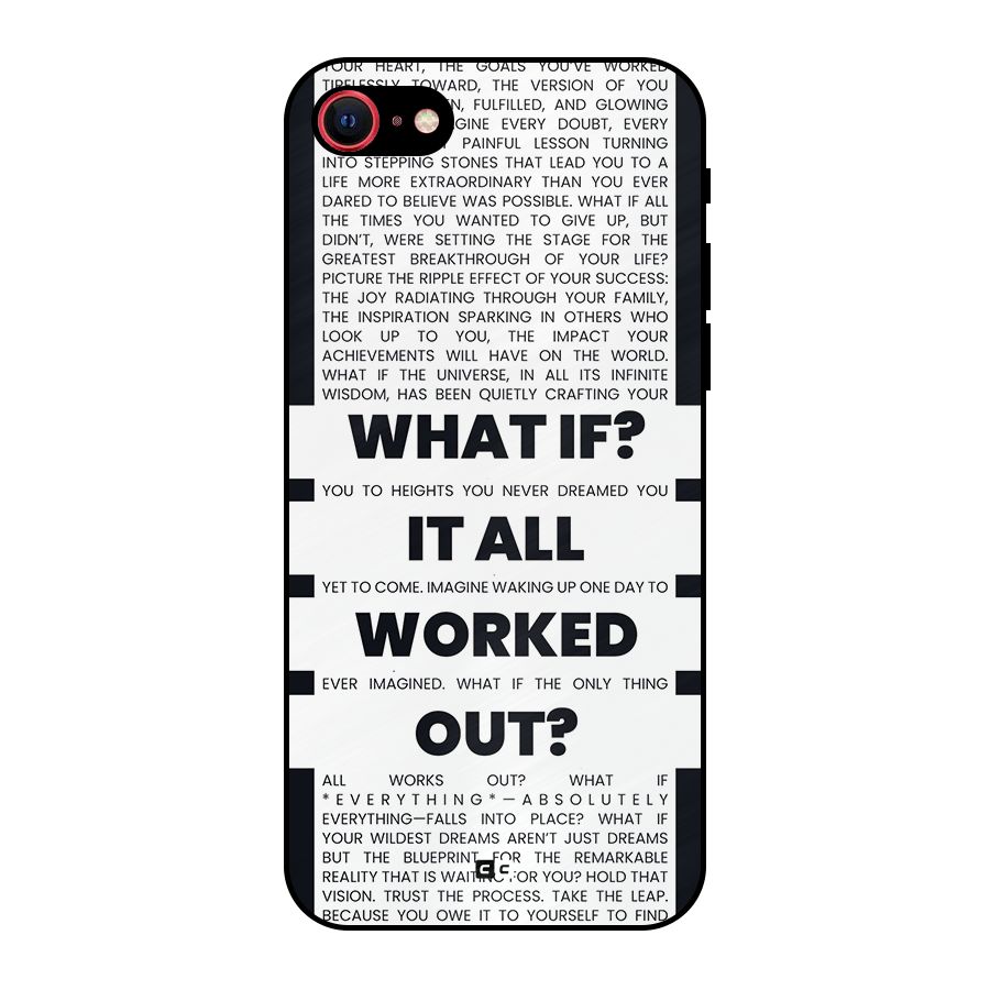What If Metal Back Case for iPhone 7