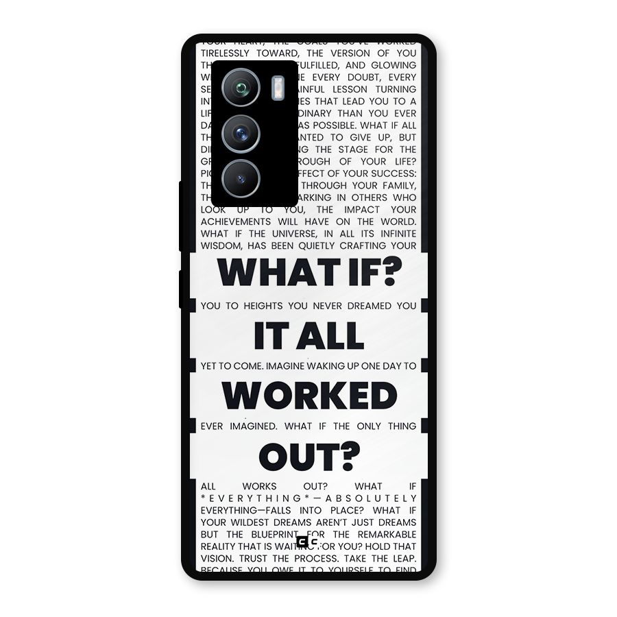 What If Metal Back Case for iQOO 9 SE