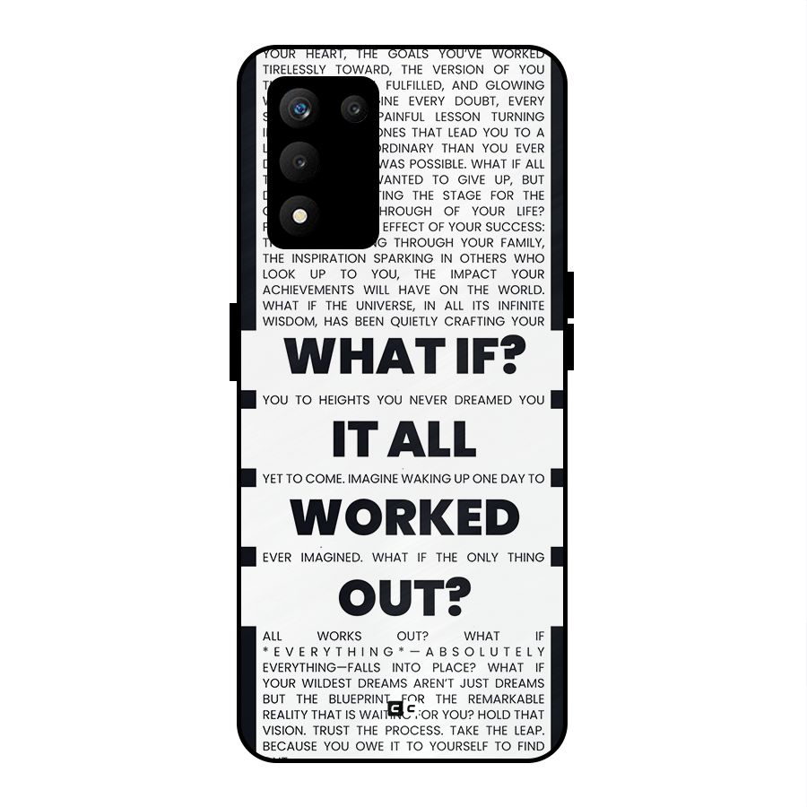 What If Metal Back Case for realme 9 5G SE