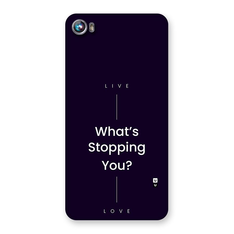 What Stopping You Back Case for Canvas Fire 4 (A107)