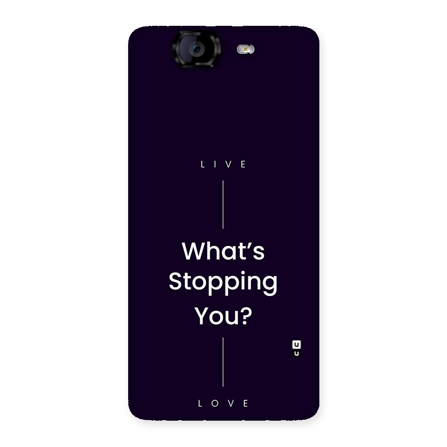 What Stopping You Back Case for Canvas Knight A350