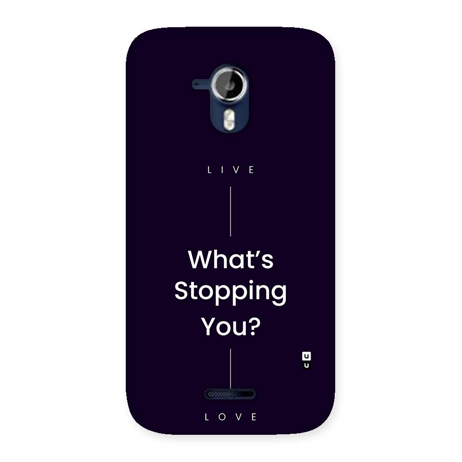 What Stopping You Back Case for Canvas Magnus A117