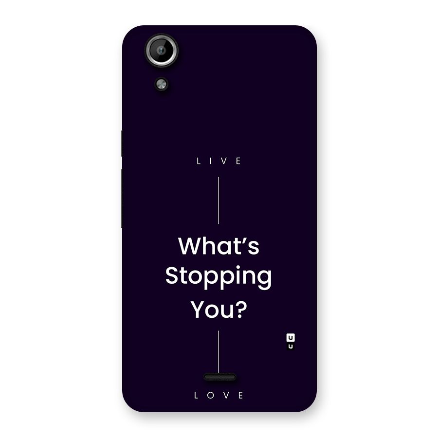 What Stopping You Back Case for Canvas Selfie Lens Q345