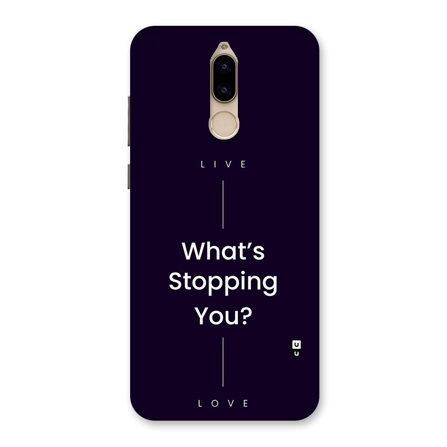 What Stopping You Back Case for Honor 9i