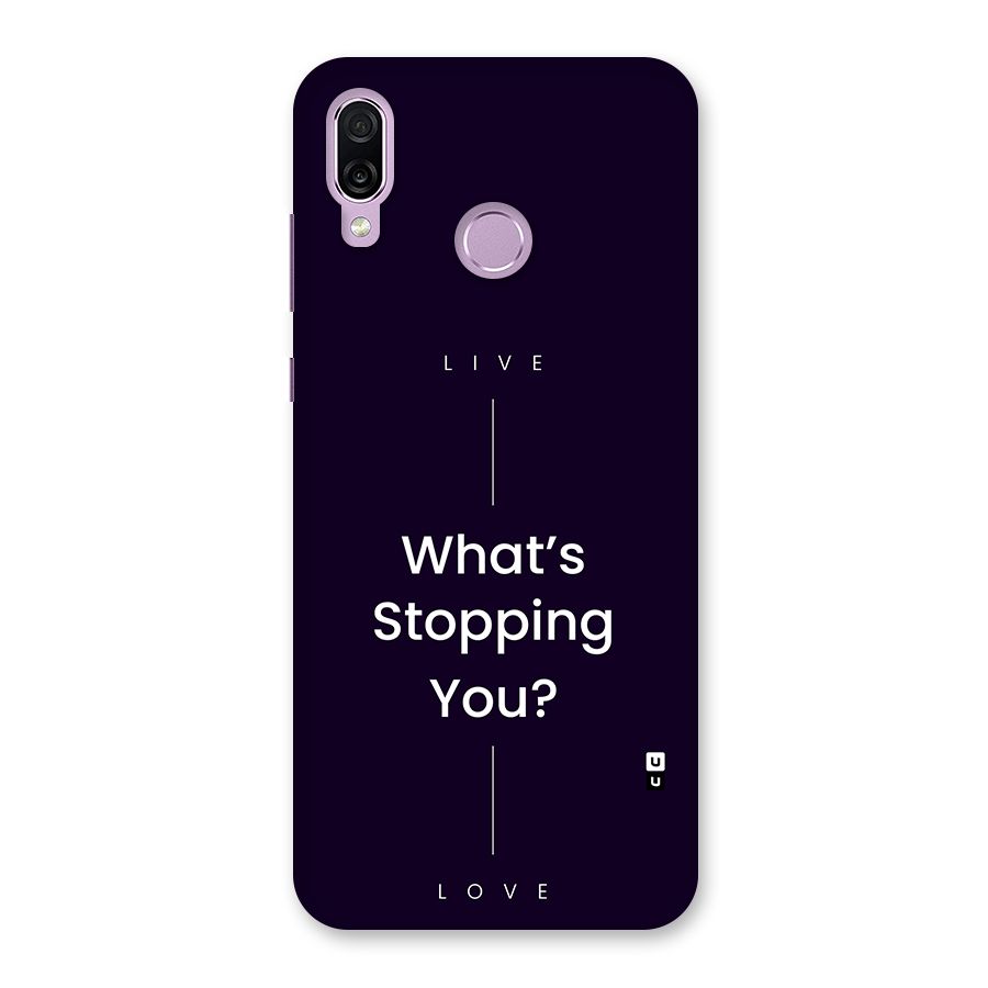 What Stopping You Back Case for Honor Play