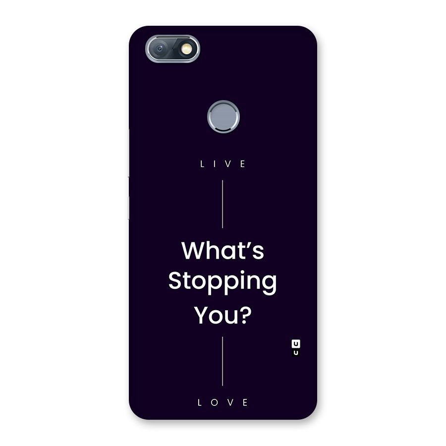 What Stopping You Back Case for Infinix Note 5