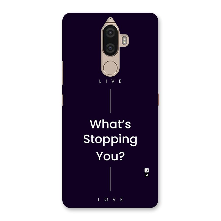 What Stopping You Back Case for Lenovo K8 Note