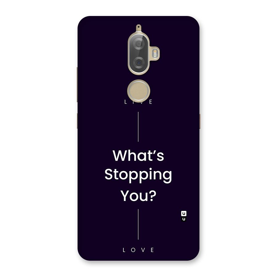 What Stopping You Back Case for Lenovo K8 Plus