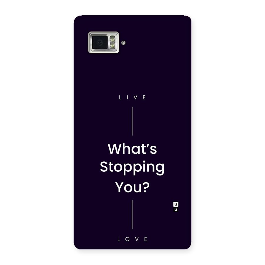 What Stopping You Back Case for Lenovo Vibe Z2 Pro K920