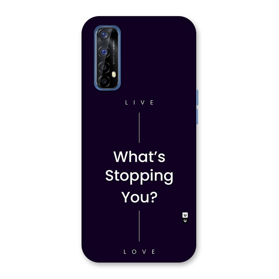 What Stopping You Back Case for Realme 7