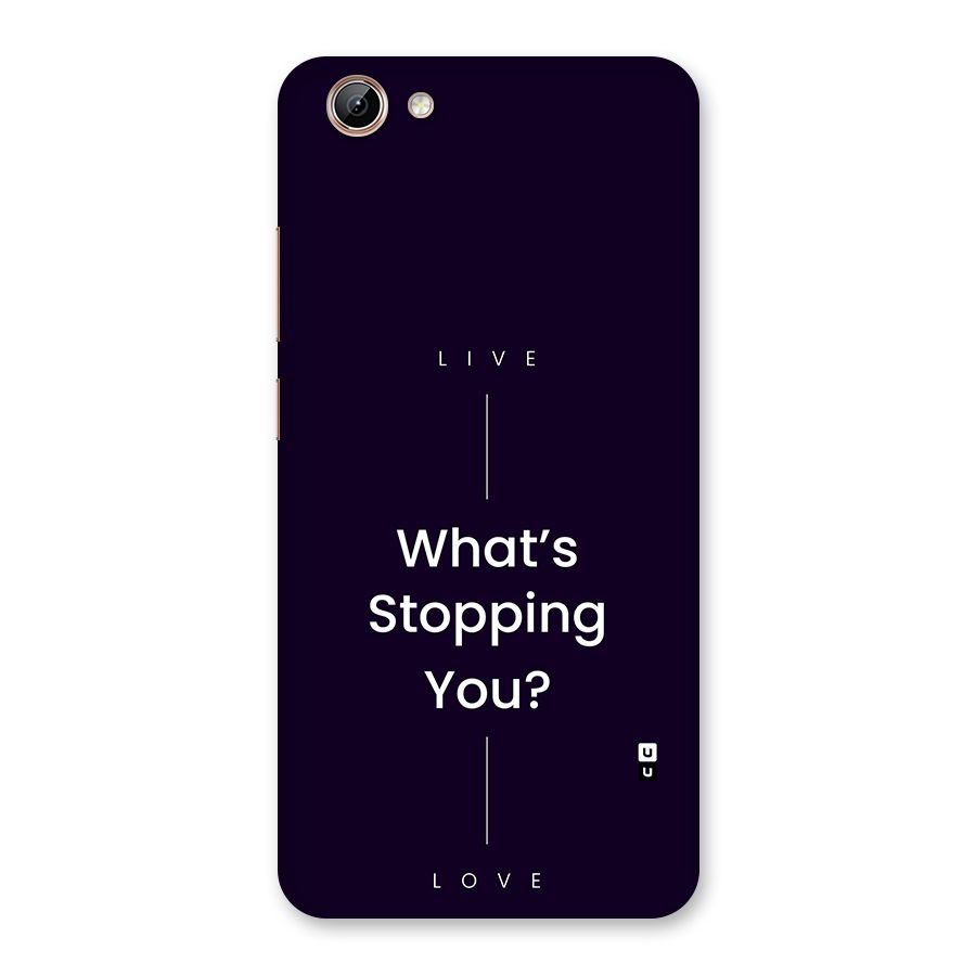 What Stopping You Back Case for Vivo Y71