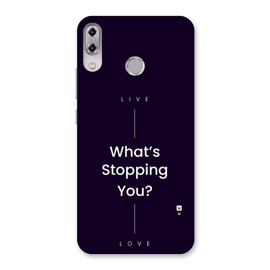 What Stopping You Back Case for Zenfone 5Z