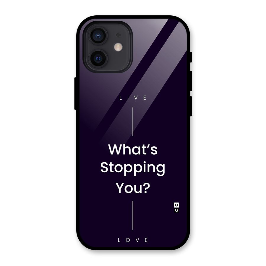 What Stopping You Back Case for iPhone 12