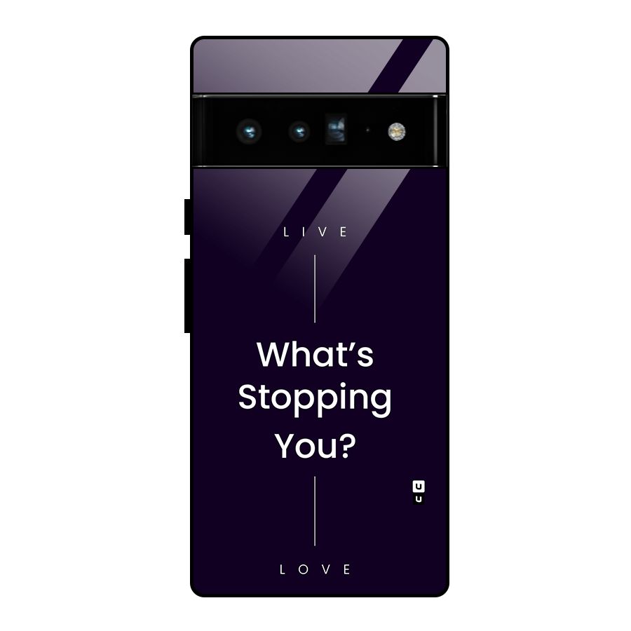 What Stopping You Glass Back Case for Google Pixel 6 Pro