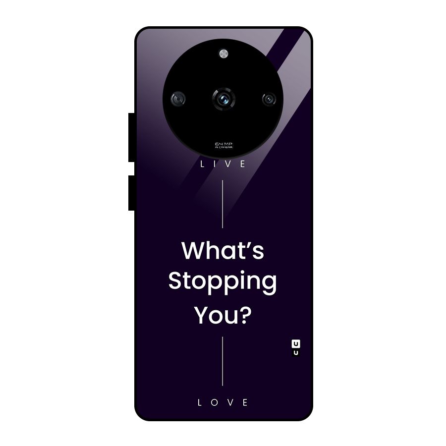 What Stopping You Glass Back Case for Realme Narzo 60 5G