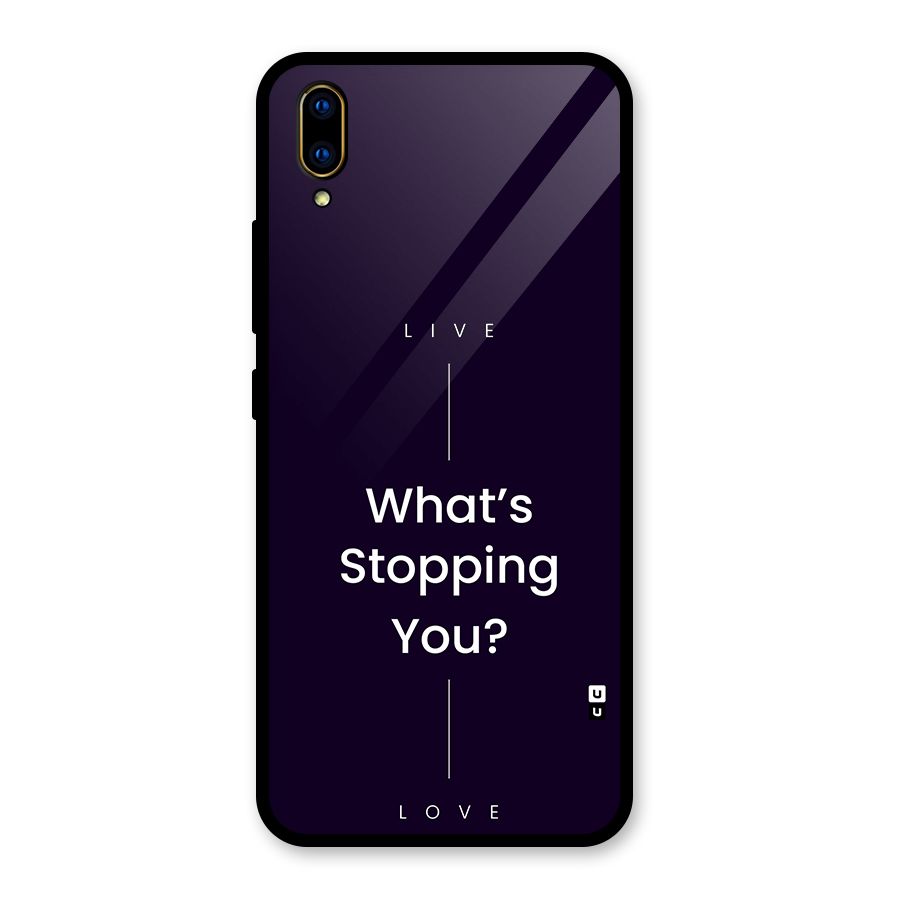 What Stopping You Glass Back Case for Vivo V11 Pro