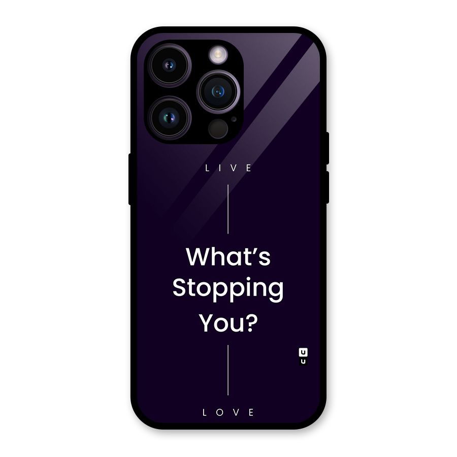 What Stopping You Glass Back Case for iPhone 14 Pro
