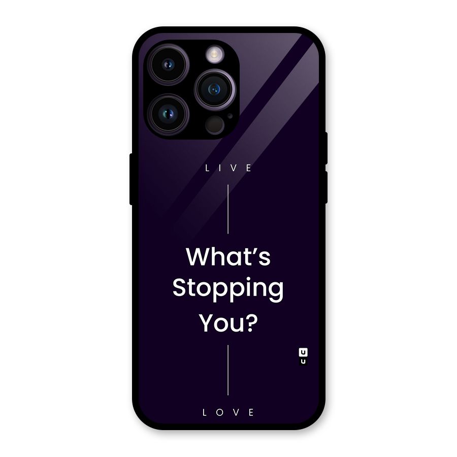 What Stopping You Glass Back Case for iPhone 14 Pro Max