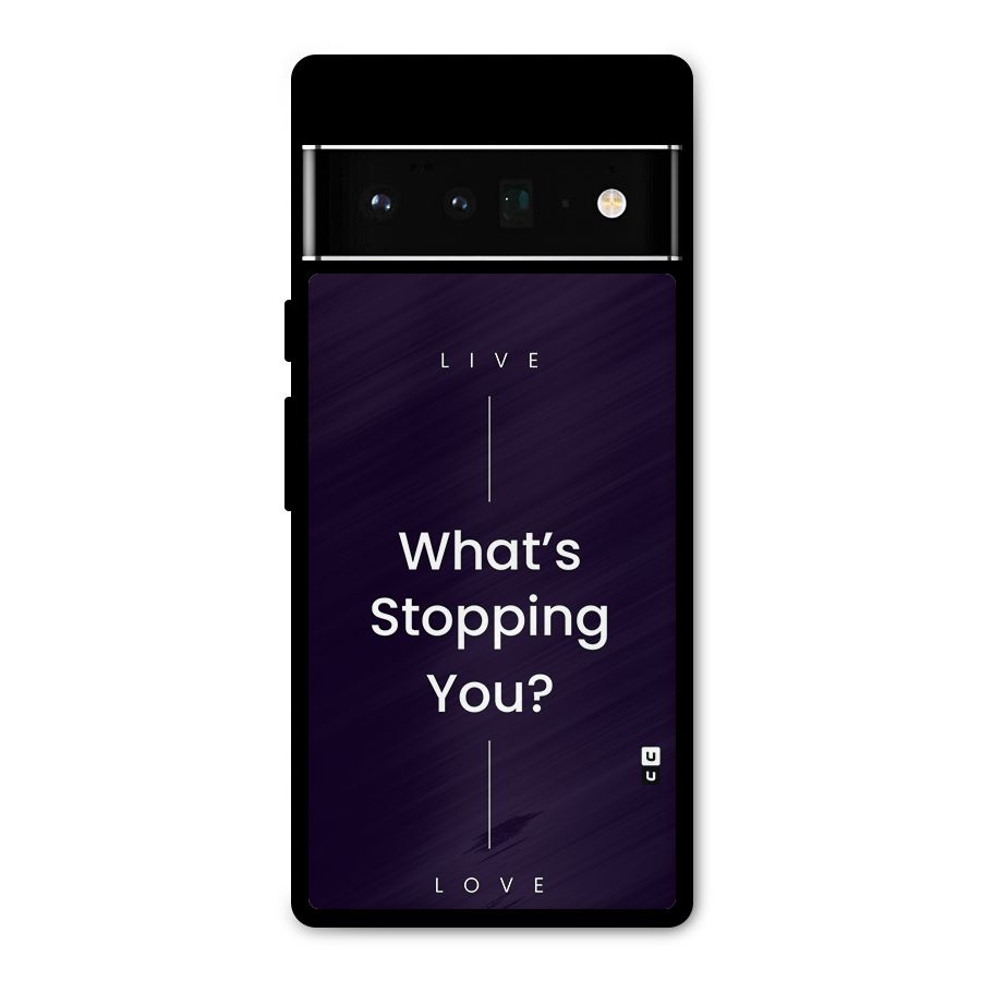 What Stopping You Metal Back Case for Google Pixel 6 Pro
