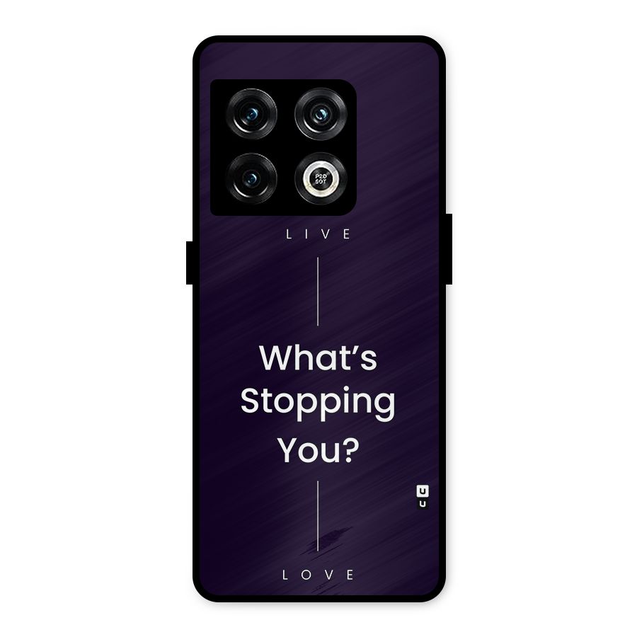 What Stopping You Metal Back Case for OnePlus 10 Pro 5G