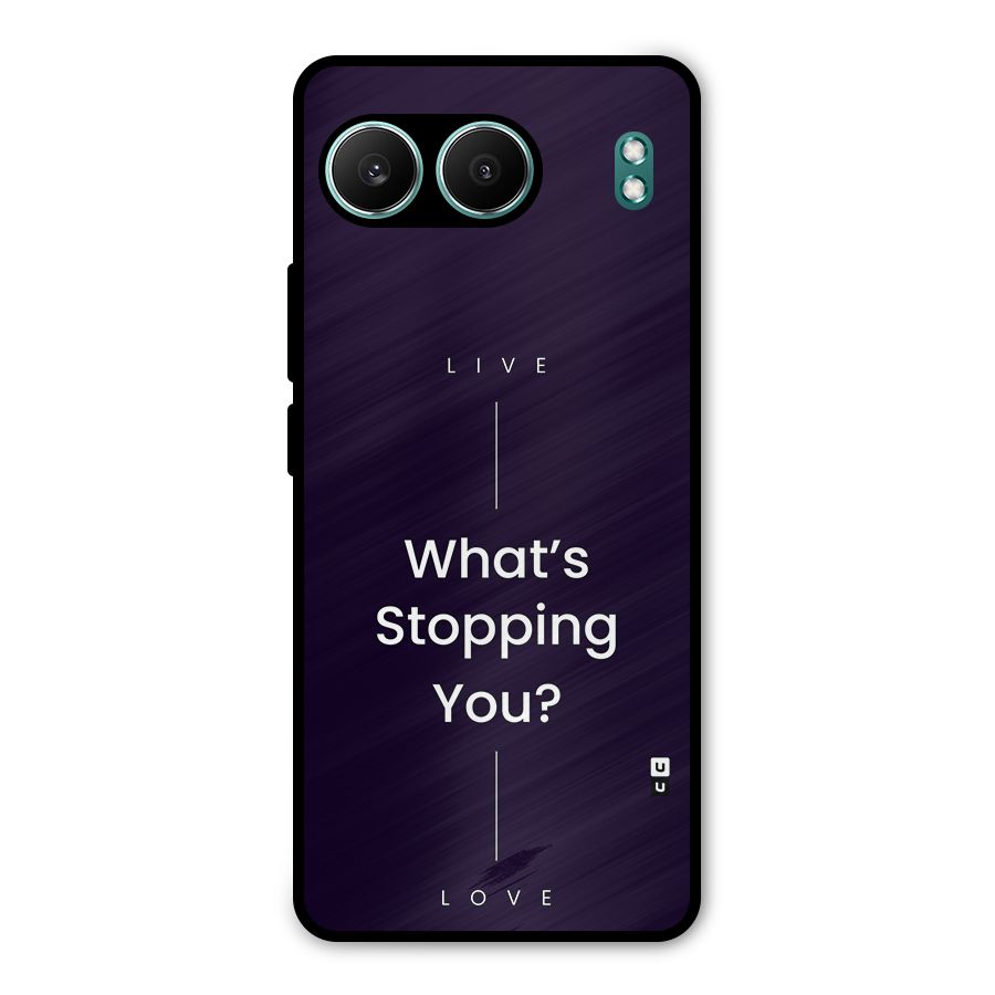 What Stopping You Metal Back Case for OnePlus Nord 4