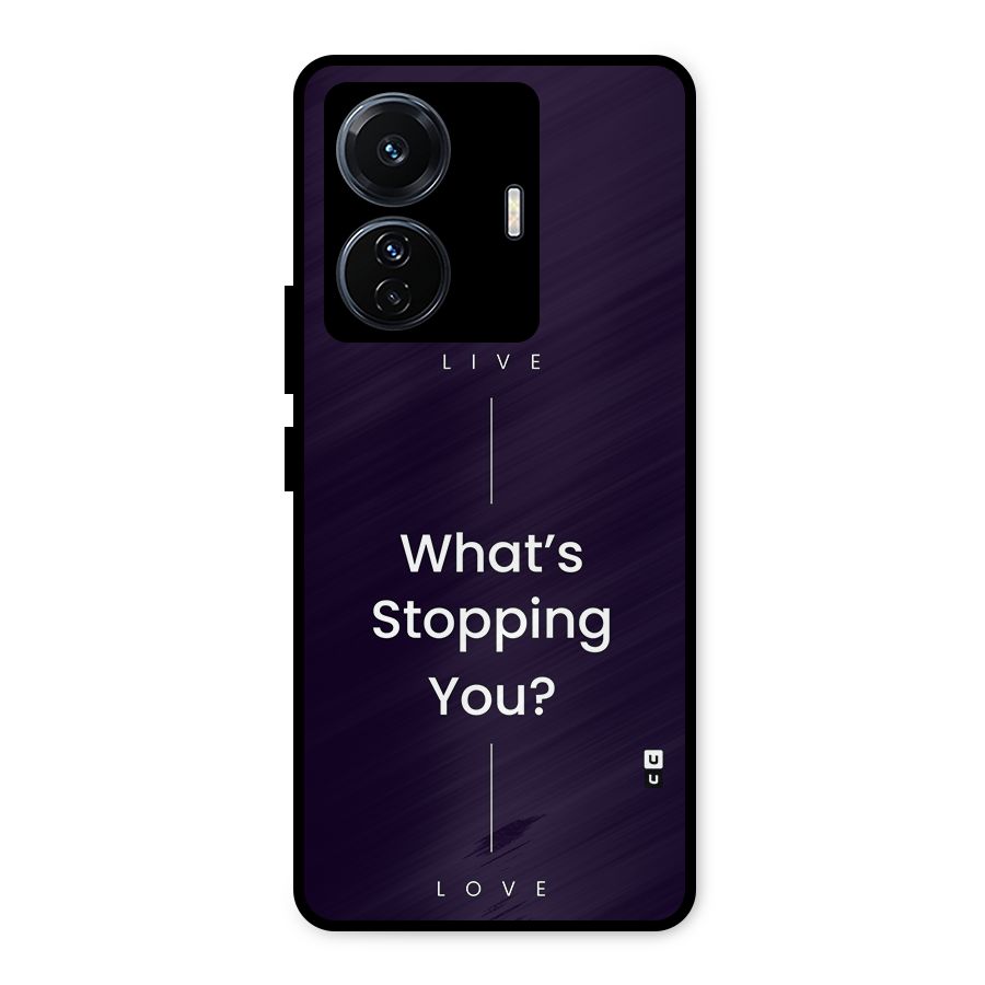 What Stopping You Metal Back Case for Vivo T1 Pro
