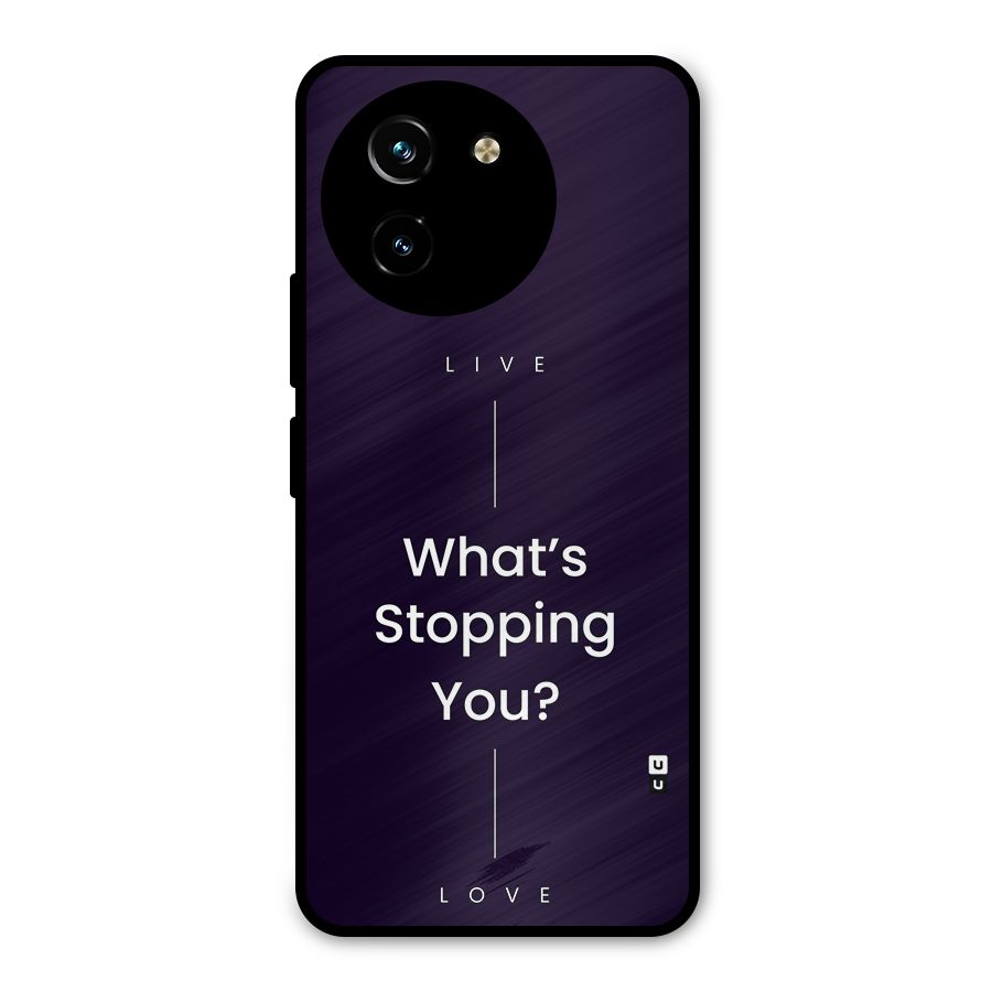 What Stopping You Metal Back Case for Vivo T3x