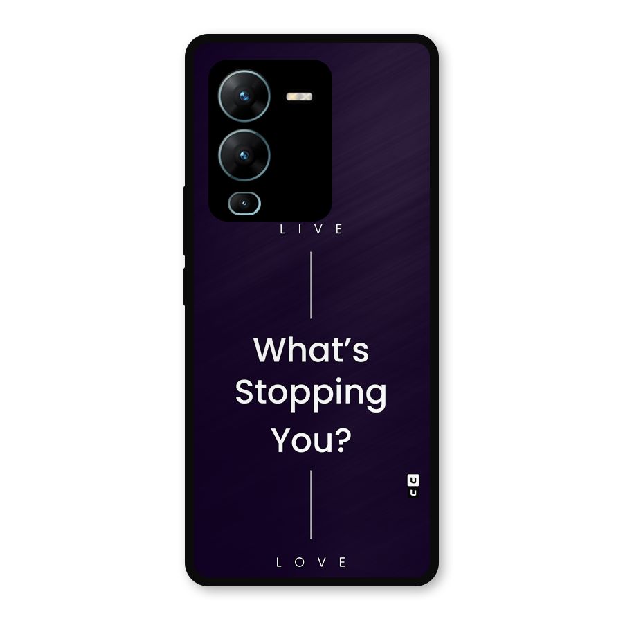 What Stopping You Metal Back Case for Vivo V25 Pro
