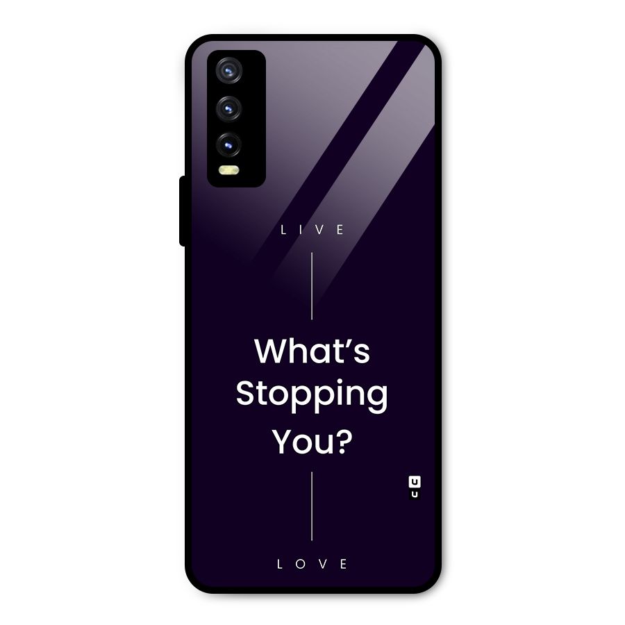 What Stopping You Metal Back Case for Vivo Y20