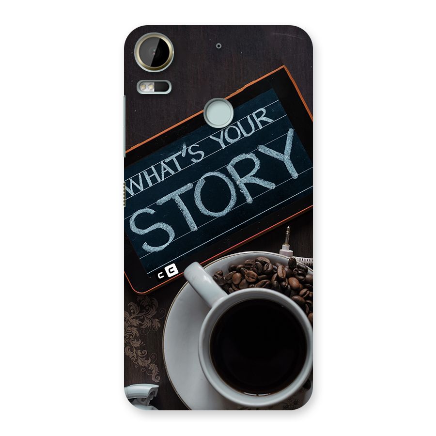 Whats Your Story Back Case for Desire 10 Pro