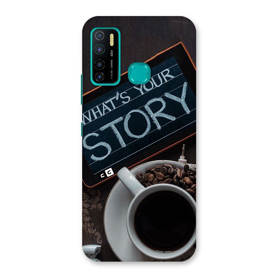 Whats Your Story Back Case for Infinix Hot 9 Pro