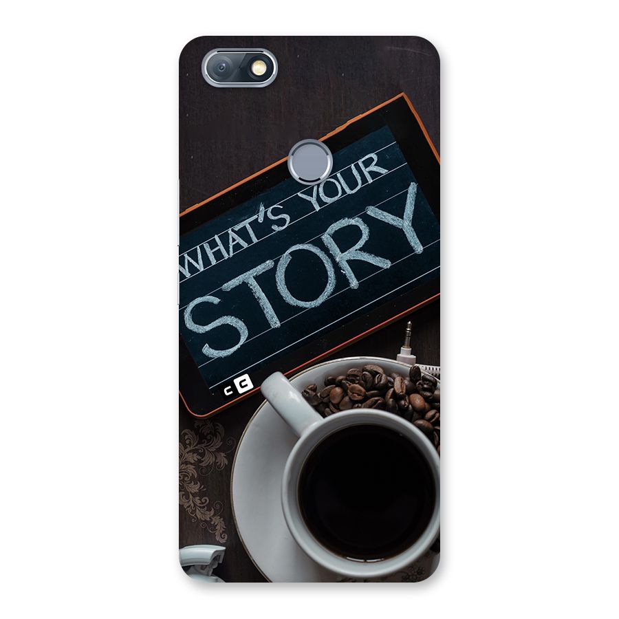 Whats Your Story Back Case for Infinix Note 5