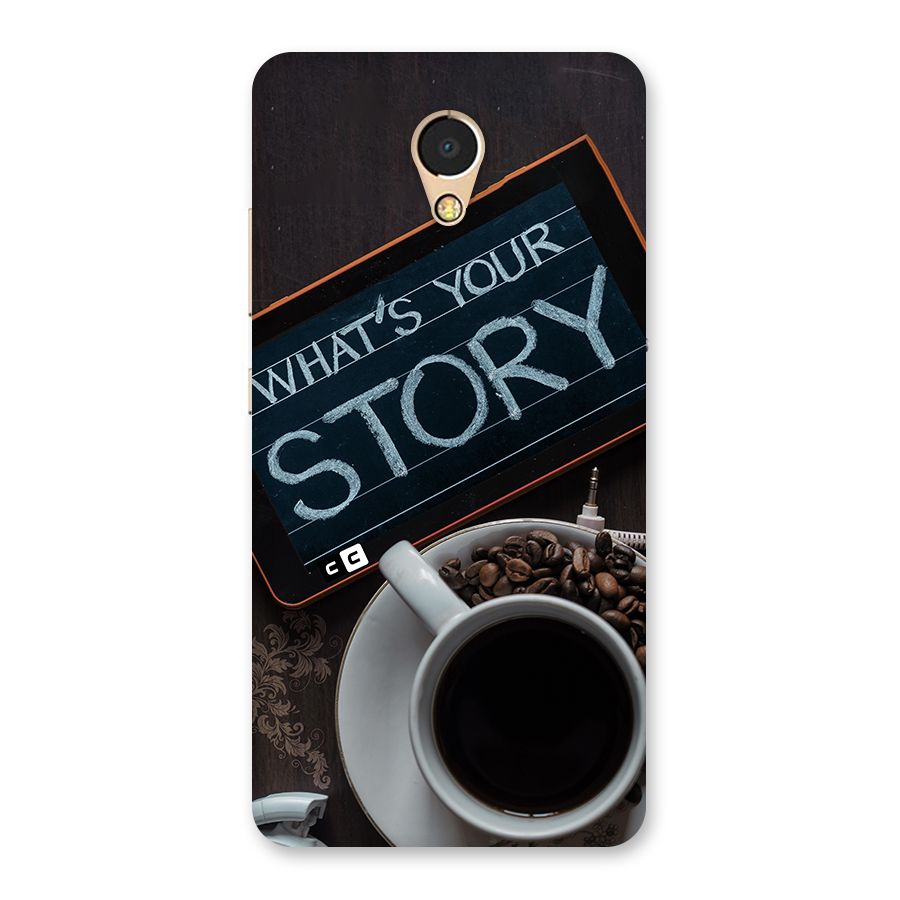 Whats Your Story Back Case for Lenovo P2