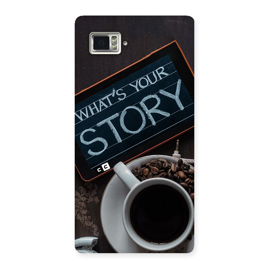 Whats Your Story Back Case for Lenovo Vibe Z2 Pro K920